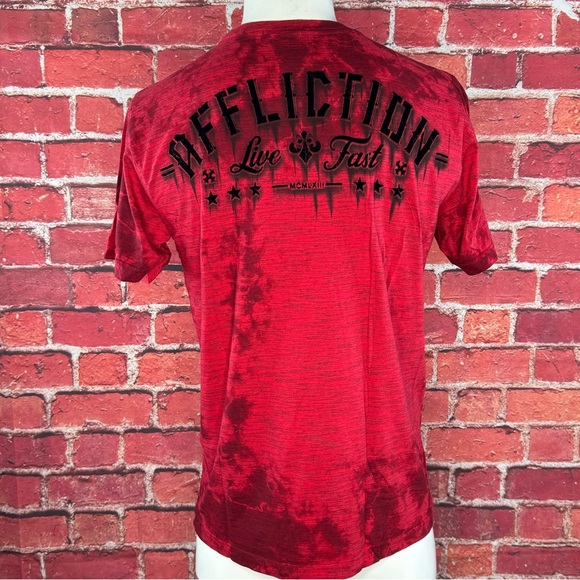 Affliction Men's Short Sleeve Graphic T-shirt - Multiple Sizes- NWT - Picture 5 of 9